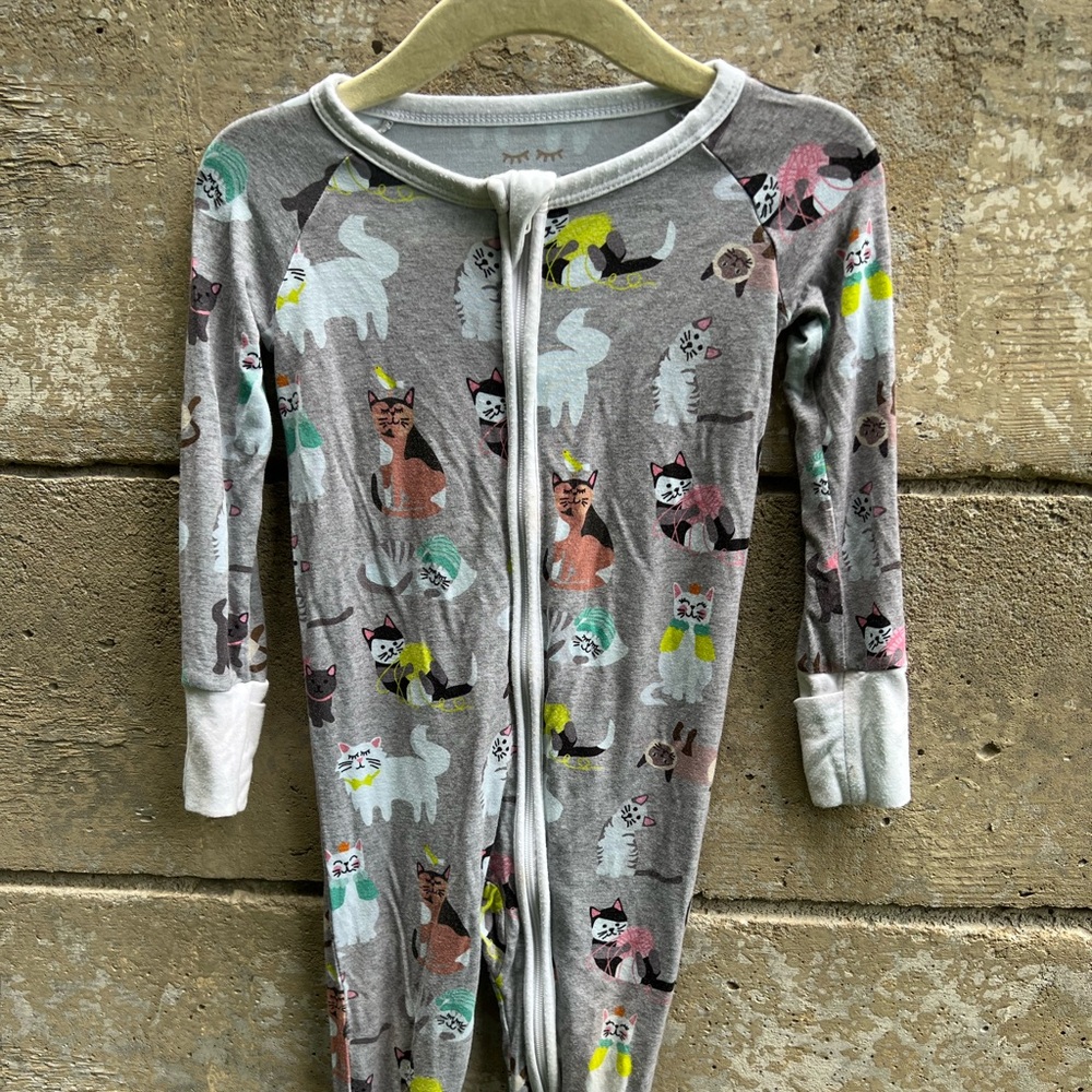 Little Sleepies Cozy Cats Zippy 6-12m